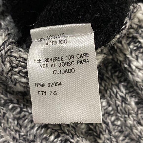 Vintage Carolyn Taylor Crew Neck Sweater Womens M Patchwork Preppy Whimsygoth - Picture 5 of 6